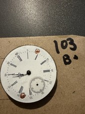 Pocket Watch Movement & Enamel