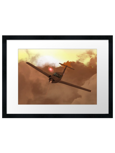 Piper arrow framed wall art - wall,