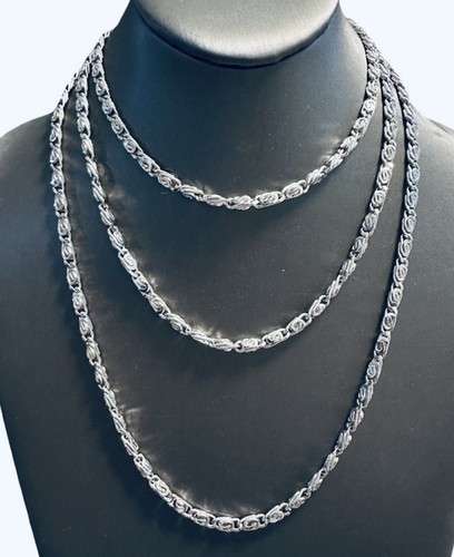 Vintage monet silver tone - silver, 54"