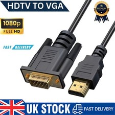 1.8m HDMI to VGA Cable Monitor