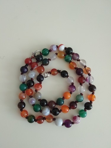 Natural 6mm multi coloured - 6mm, multi-coloured