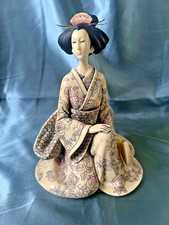 Vintage Japanese Geisha Statue