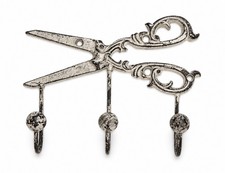 Cast Iron Scissors Wall Hook