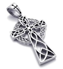 Celtic Cross Necklace & Chain