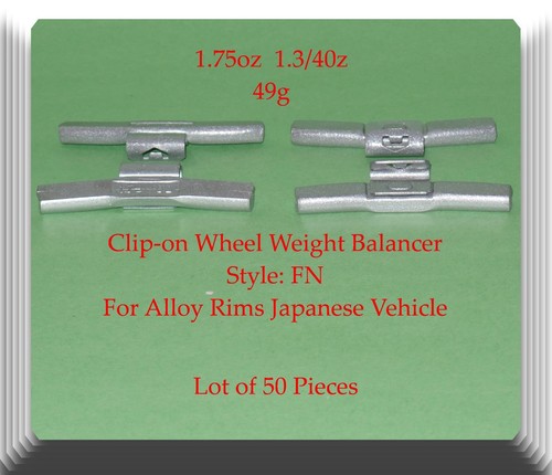 Clip on wheel weight - 1.75, clip-on