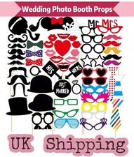 58 Pcs Wedding Photo Booth