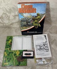Close Assault - Atari 400 / 800 / Apple II - Avalon Hill - Cassette - Complete