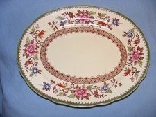 Royal Cauldon Oval Plate With