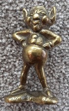 Brass Pixie Figure