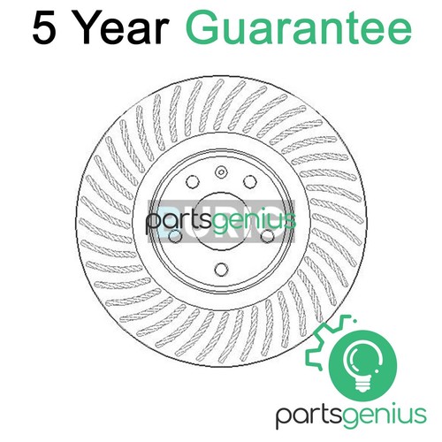 Genius front brake disc fits - front,