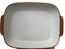 Denby Potter's Wheel Casserole/Oven Roasting Dish Rectangular 32cm VINTAGE 70s