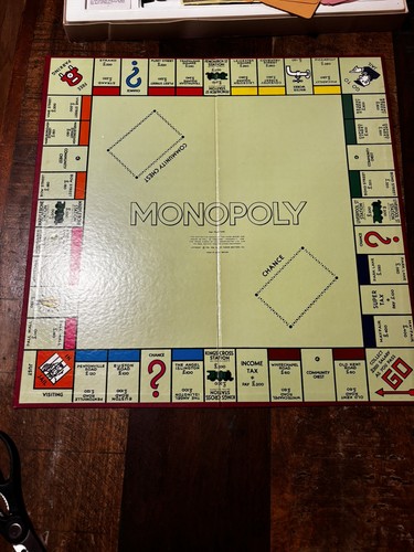 Original monopoly board - , game