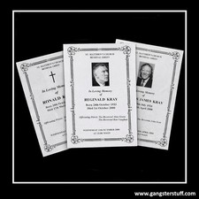CHARLIE RON & REG KRAY FUNERAL