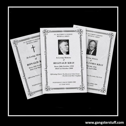 Charlie ron reg kray funeral - ron,