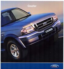 Ford Courier Pick-Up 2005 Australian Market Sales Brochure GL XL XLT Ranger