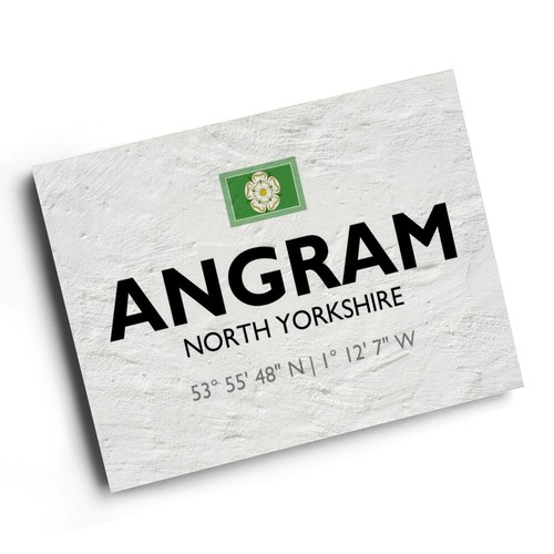 Print angram north - a4,