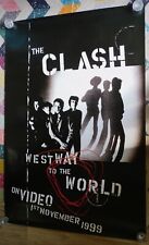 The Clash-Westway To The World- Original 1999 Large Subway Poster 60 x 40 inch