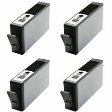 4 BK NonOEM For 364XL HP Ink Cartridge Photosmart 5510 5515 5520 5524 C6380 6520