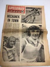 Speedway Mail Newspaper Vol 2 No 3 April 19 th 1974