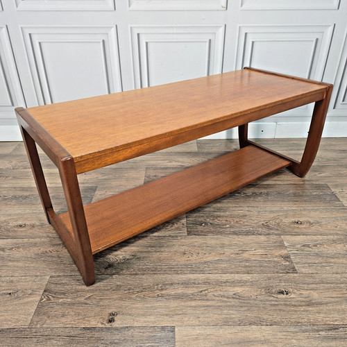 Vintage teak coffee table mid - vintage,