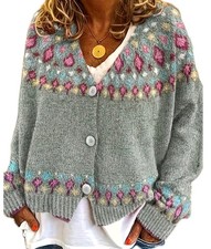 Women's Fair Isle Wool Jumper