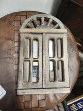 Mirror with Doors Cat Wooden