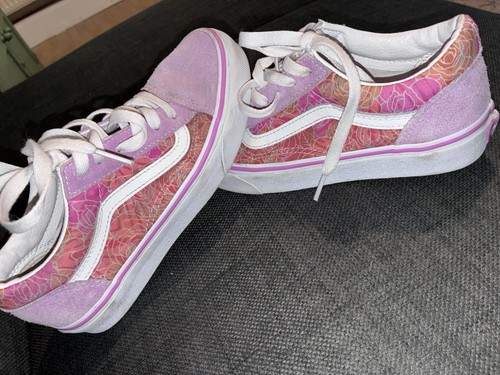 Vans old skool floral pink - vans,