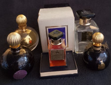 Vintage Arpege Lanvin 8ml Parfum Extrait  and 4 Empty Bottles  7.5m-15ml-15ml-
