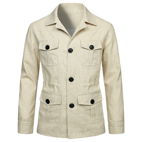 Men 100 linen safari - 100%,