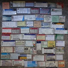 100 + Ticket Stubs 1972-2021 League FA/League Cup Scottish European