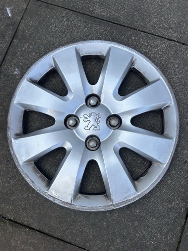Single peugeot wheel trim - 15",
