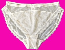 2 PAIRS OF M&S 💕CREAM LACE