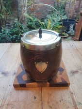 Antique English Biscuit Barrel