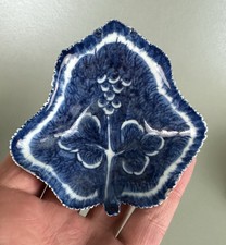 Bow Porcelain c1770 Pickle Leaf Dish Antique English Porcelain