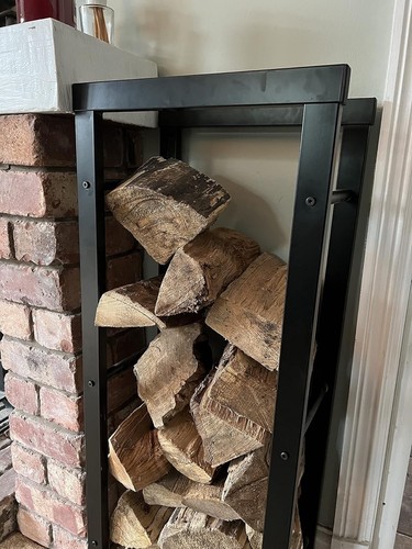 Firewood log store 90cm slim - firewood,