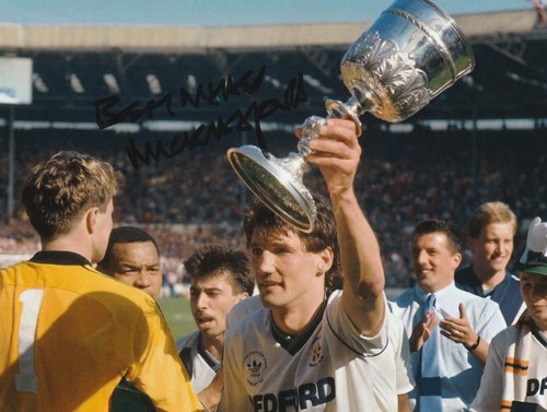 Mick harford hand signed 8x6 - signed,