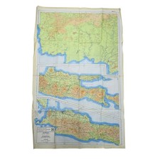 British World War II Silk Map