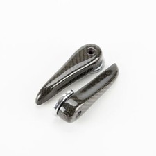 Classic Mini door handles interior carbon fibre door furniture open handle pair