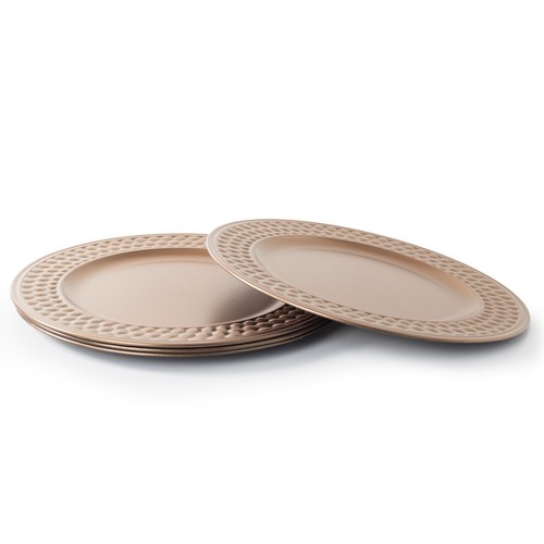 Pack 33cm bronze plastic - 4-pack,