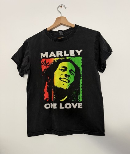 Vintage bob marley shirt - vintage,