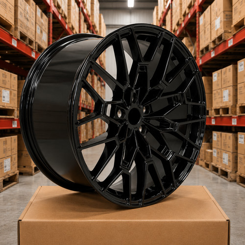 Black wheels fits bmw 330i - 20,
