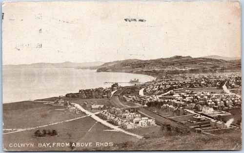 Colwyn bay vtg postcard - vtg,
