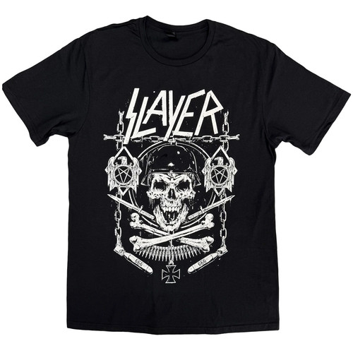 Slayer mens shirt skull - skull, &