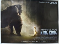 KING KONG (2005) Original Quad