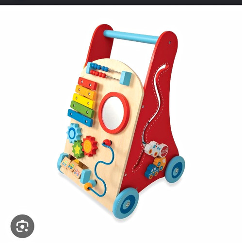 Nuby wooden baby first steps - wooden,