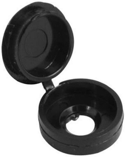 Small black plastic - small, screw
