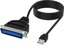 SABRENT Printer Cable USB to Parallel Adapter (1.8m) Parallel IEEE Printer Cable