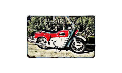 Ariel leader motorbike - motorbike, a4