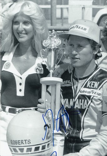 Kenny roberts hand - kenny, signed