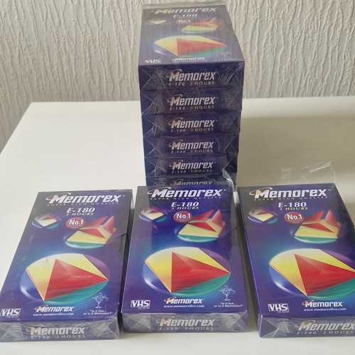 Memorex 180 vhs recordable - memorex, e-180